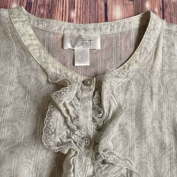 Ann Taylor dress top - Picture 2 of 4